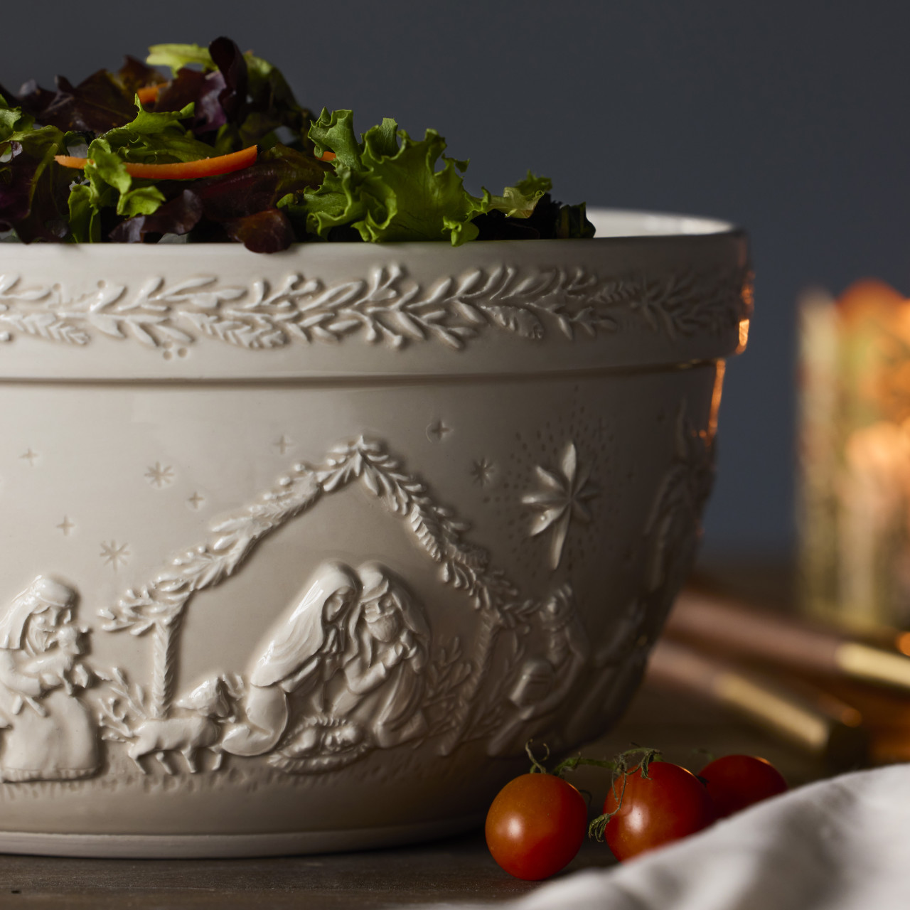In a Manger Nativity Serving Bowl thumbnail