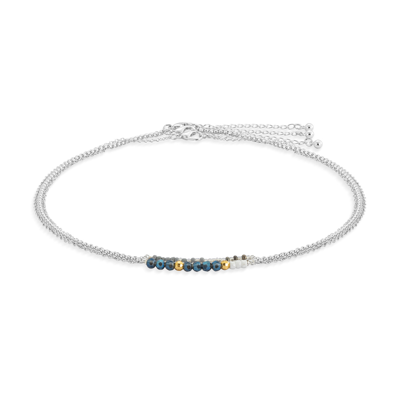 Necklace Set of 3 - Smoke Silver thumbnail