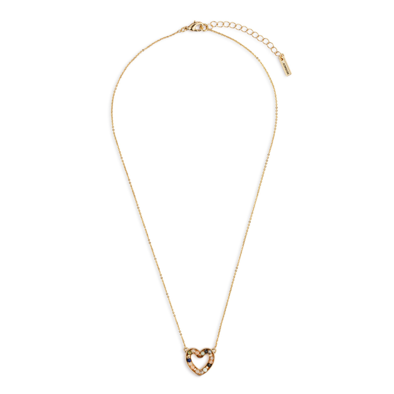 Loving Heart Necklace - Multicolor thumbnail