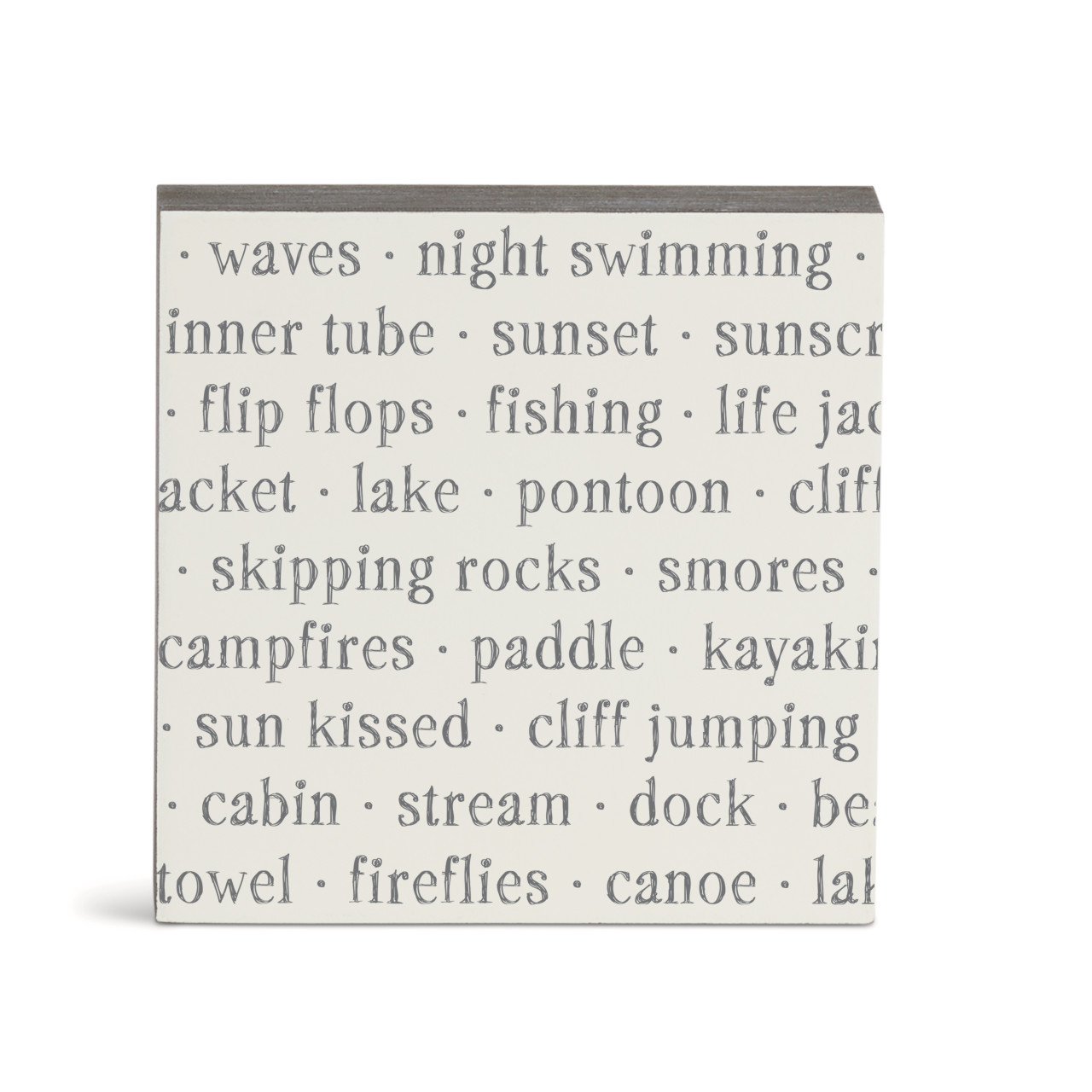 SE Lake Wall Art - 6"sq. thumbnail