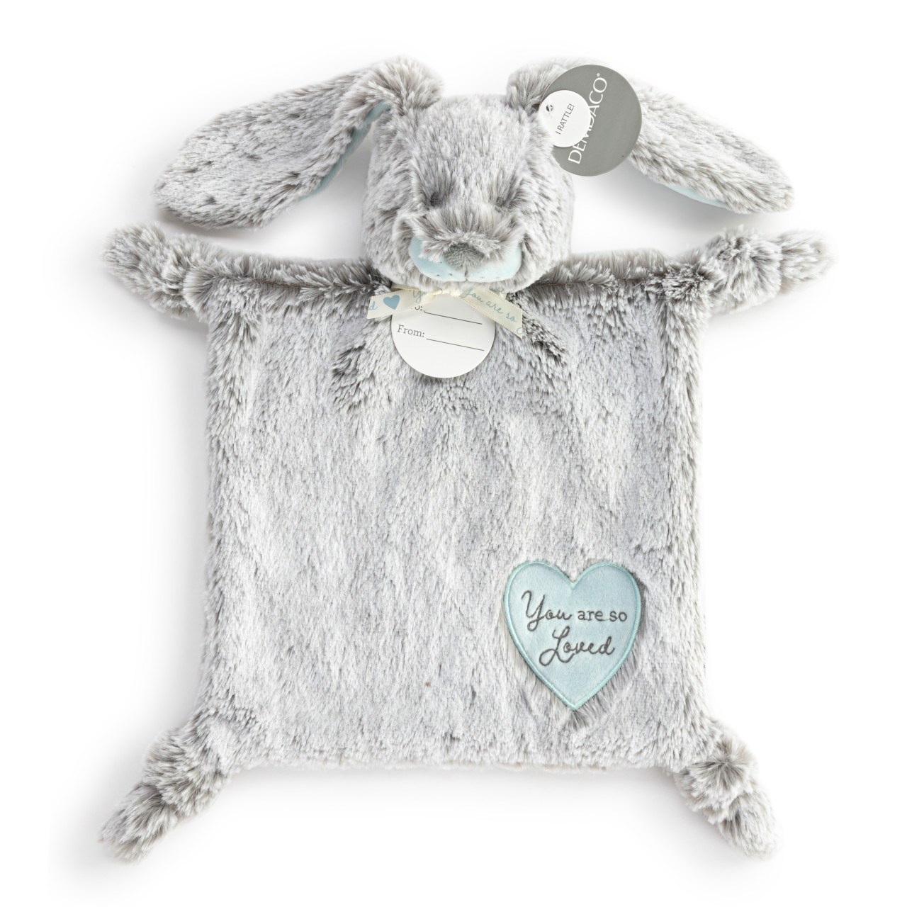 Luxurious Bunny Blankie - Blue thumbnail