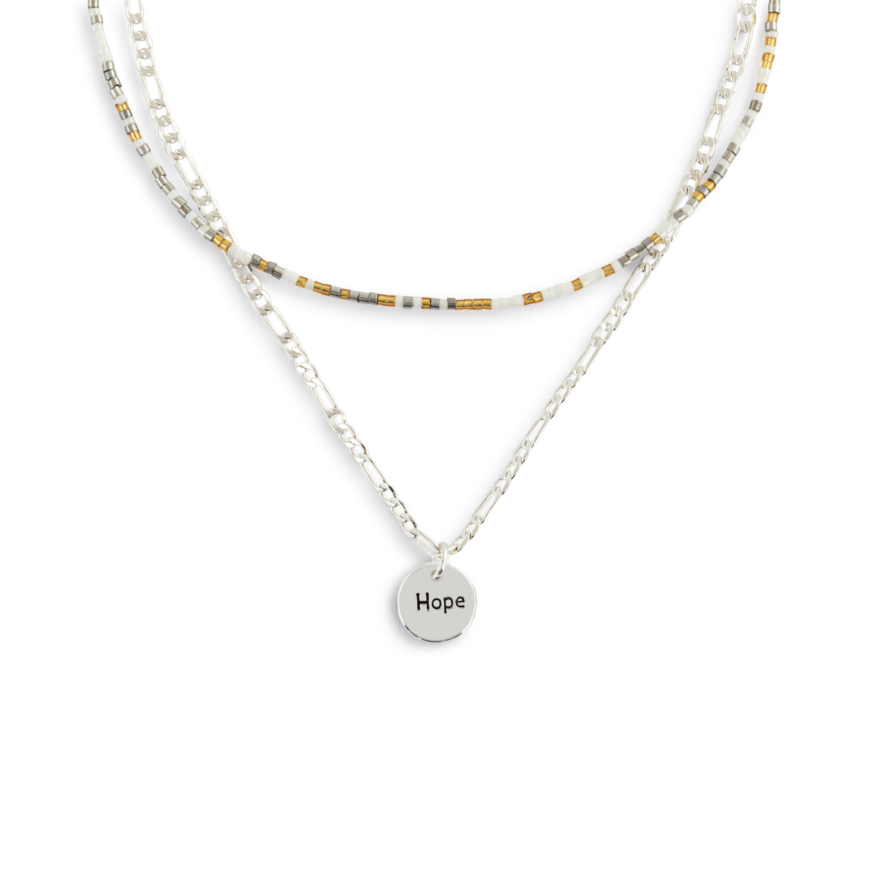 Your Journey Beaded Necklace - Hope thumbnail