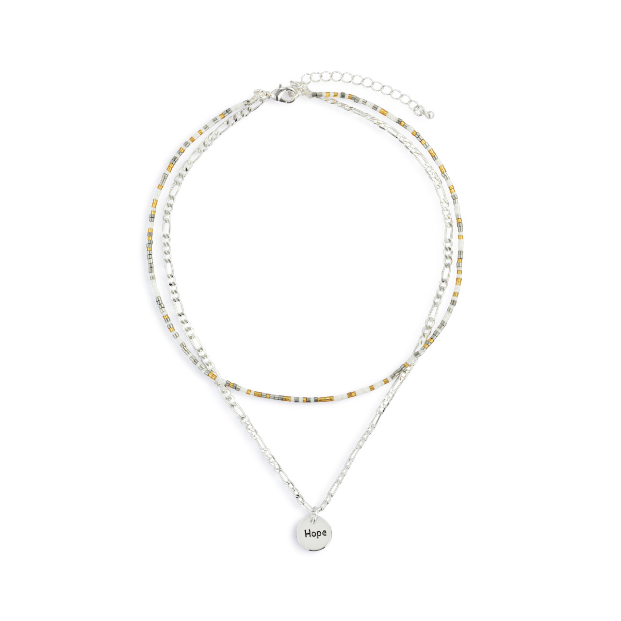 Your Journey Beaded Necklace - Hope thumbnail