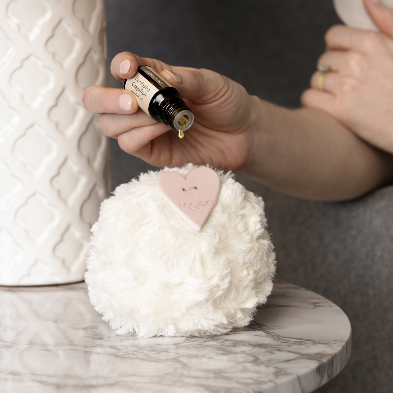 Calm and Cozy Pouf - Cream thumbnail