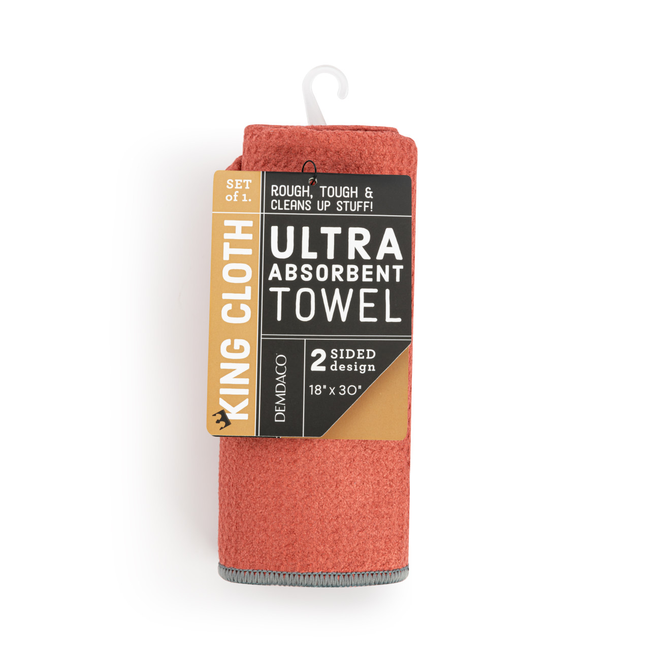 Red Stripe Absorbent Men's Towel thumbnail