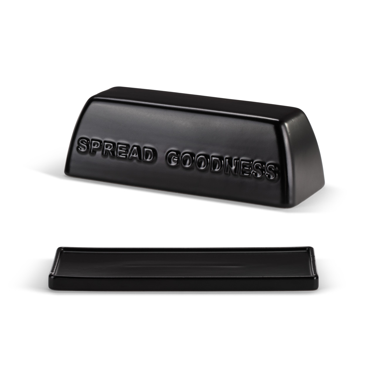 Black Spread Goodness Butter Dish thumbnail