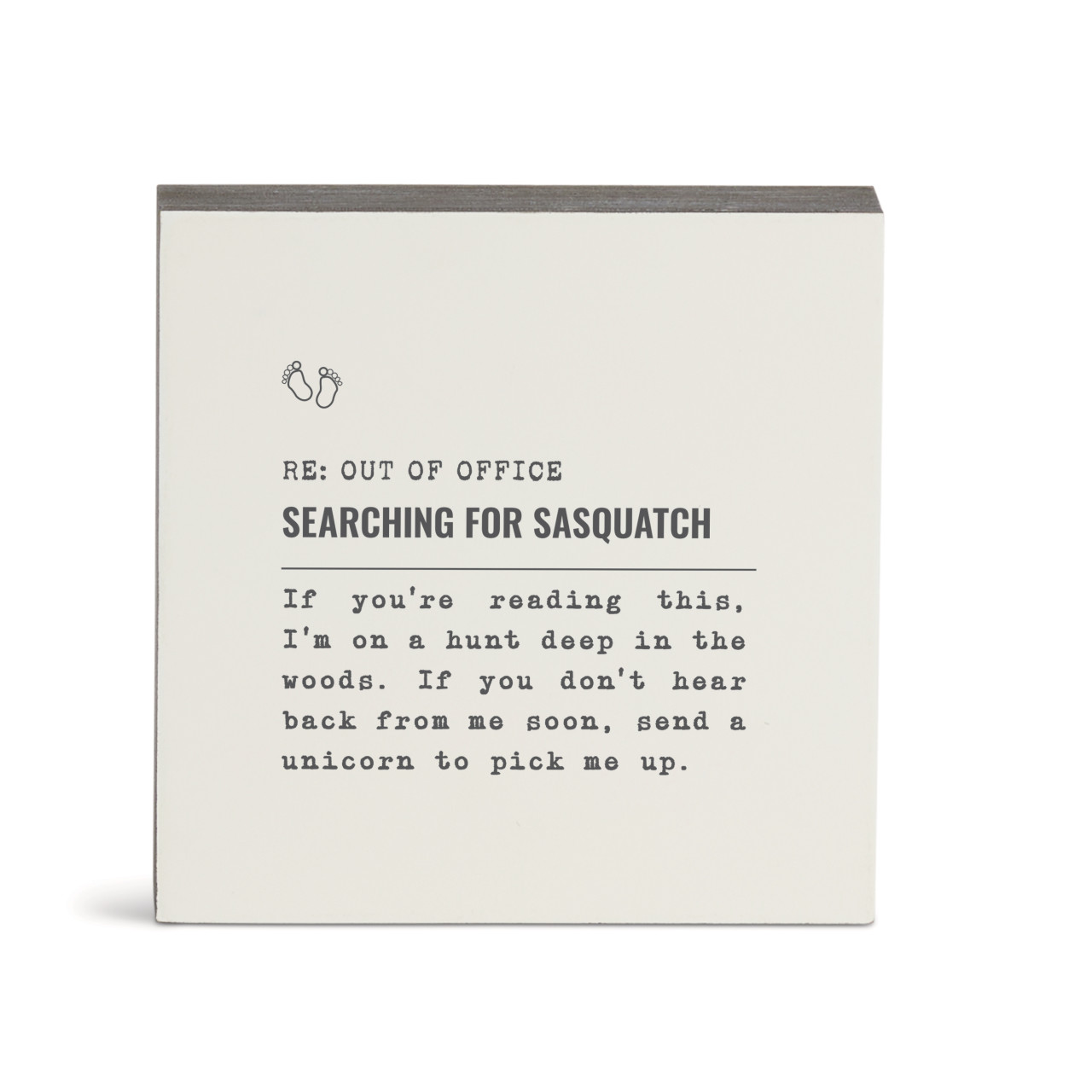 Sasquatch Wall Art - 6"sq. thumbnail