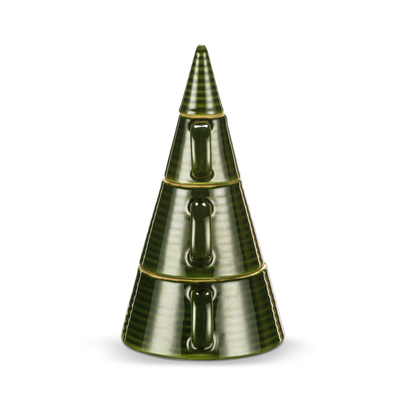 Ceramic Stacking Mugs Tree - Set of 3 thumbnail