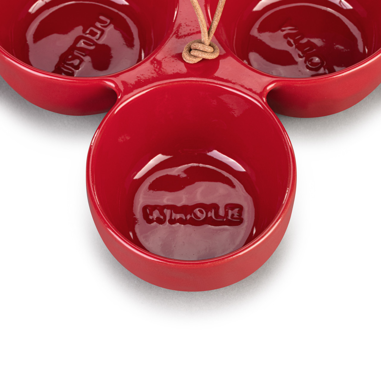 Red Lotta Delish Tri-Bowl thumbnail