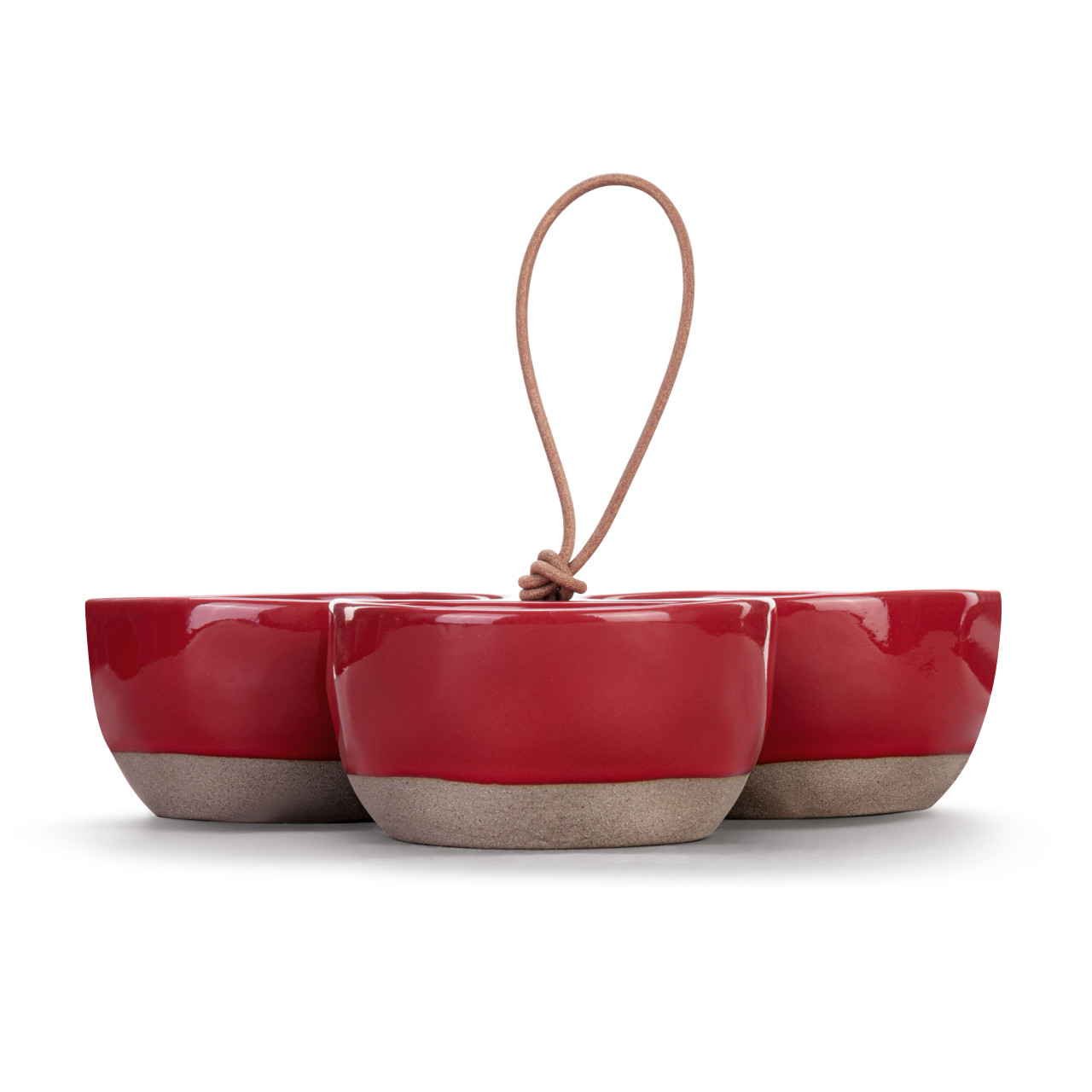 Red Lotta Delish Tri-Bowl thumbnail