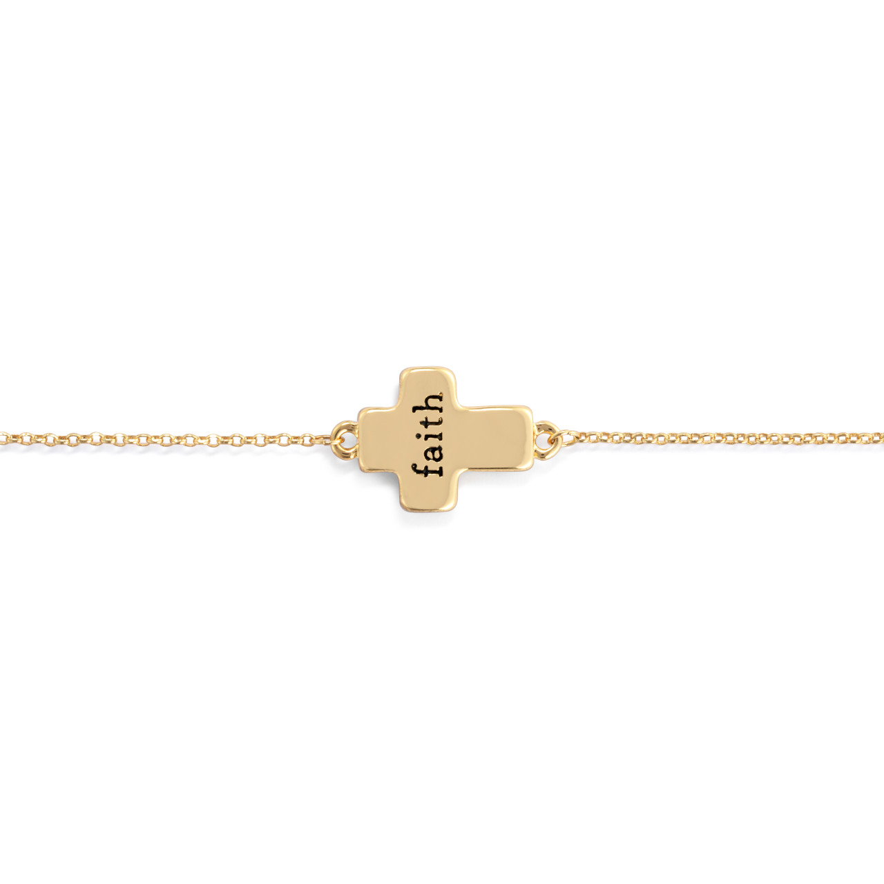 Artful Cross Bracelet - Faith thumbnail