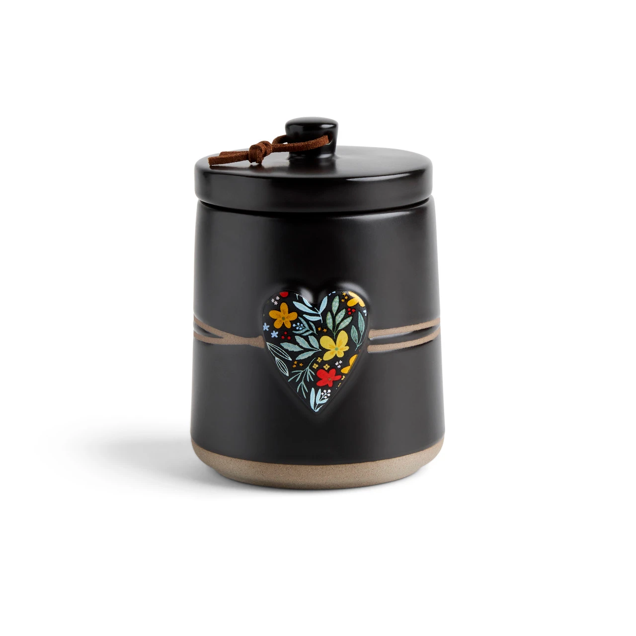 Friends Are Family Art Heart Candle w/ Lid thumbnail