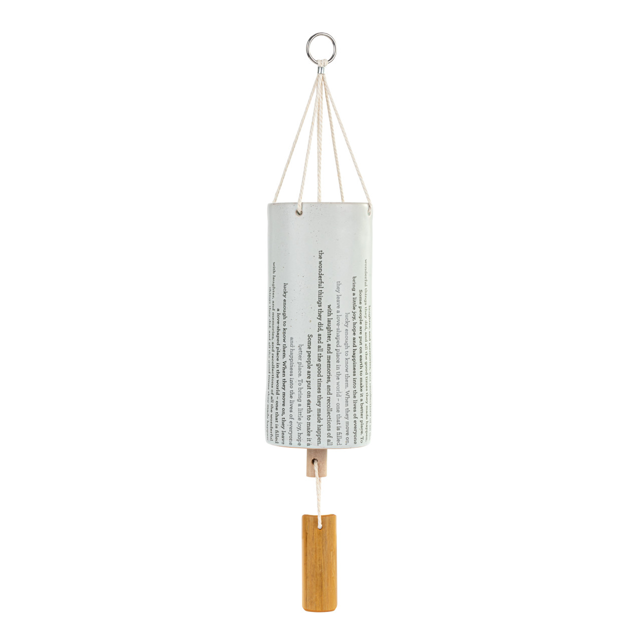 Inspired Remembrance Indoor Wind Chime 3" x 7" thumbnail