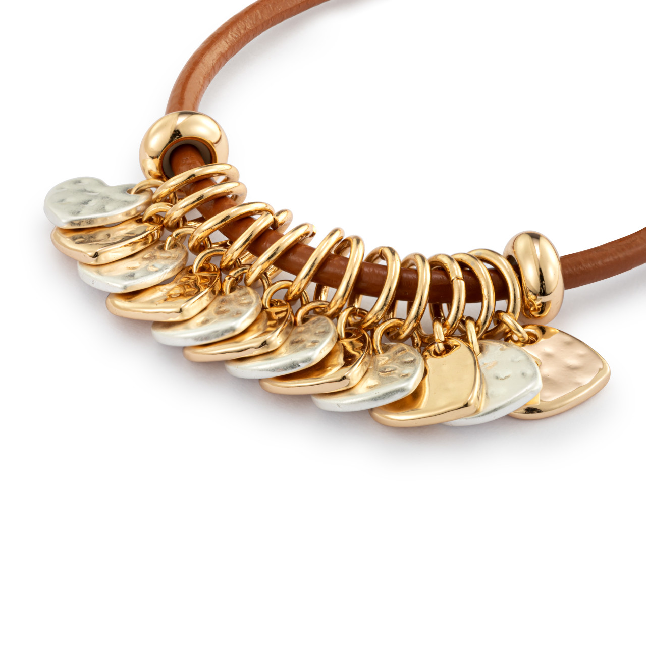 Charm Bracelet - Bronze Heart thumbnail