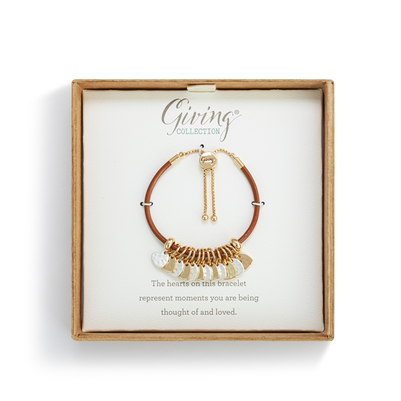 Charm Bracelet - Bronze Heart thumbnail
