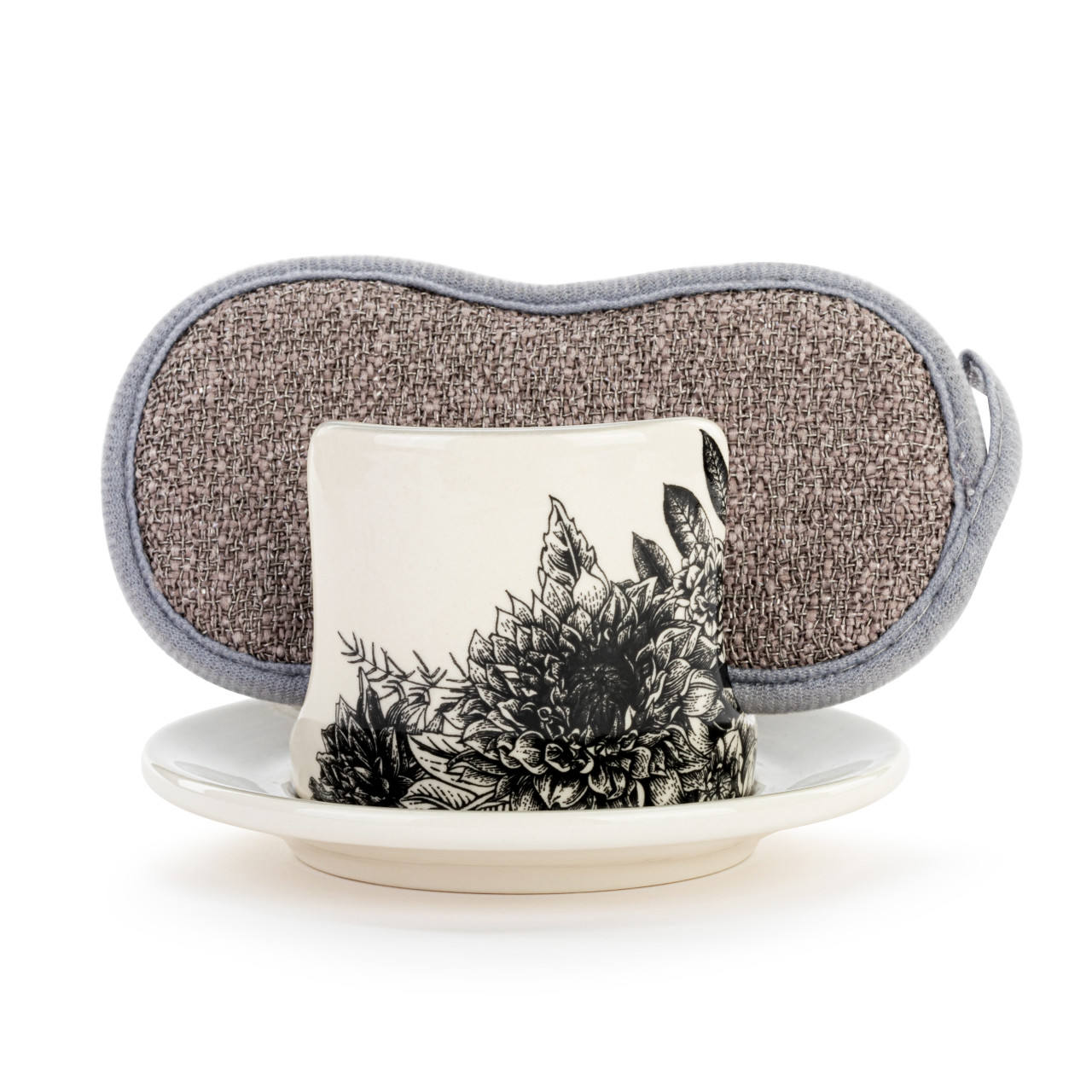 Floral Soap Dish with Sponge thumbnail