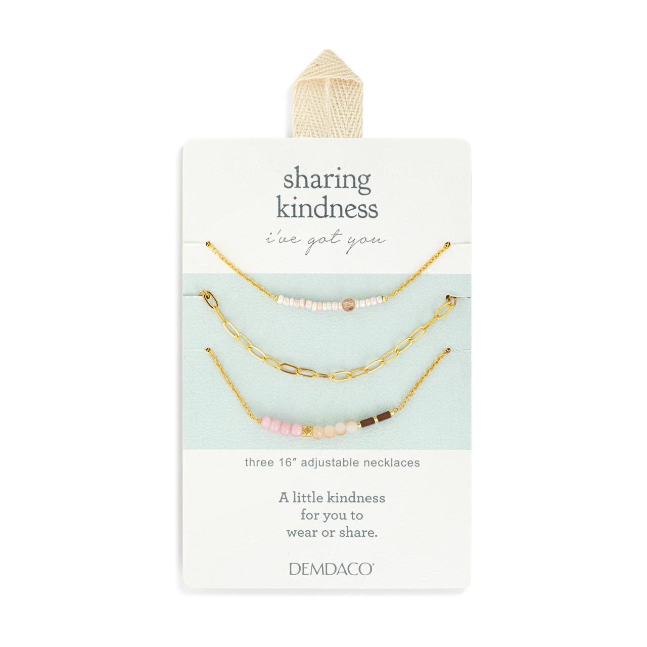 Necklace Set of 3 - Multicolor Gold thumbnail