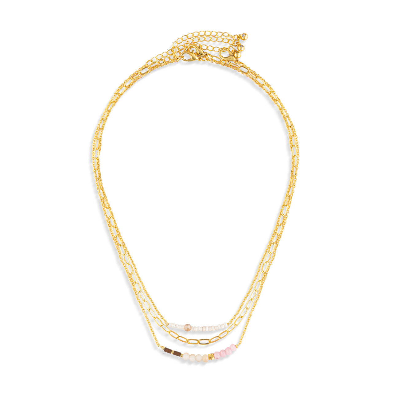 Necklace Set of 3 - Multicolor Gold thumbnail