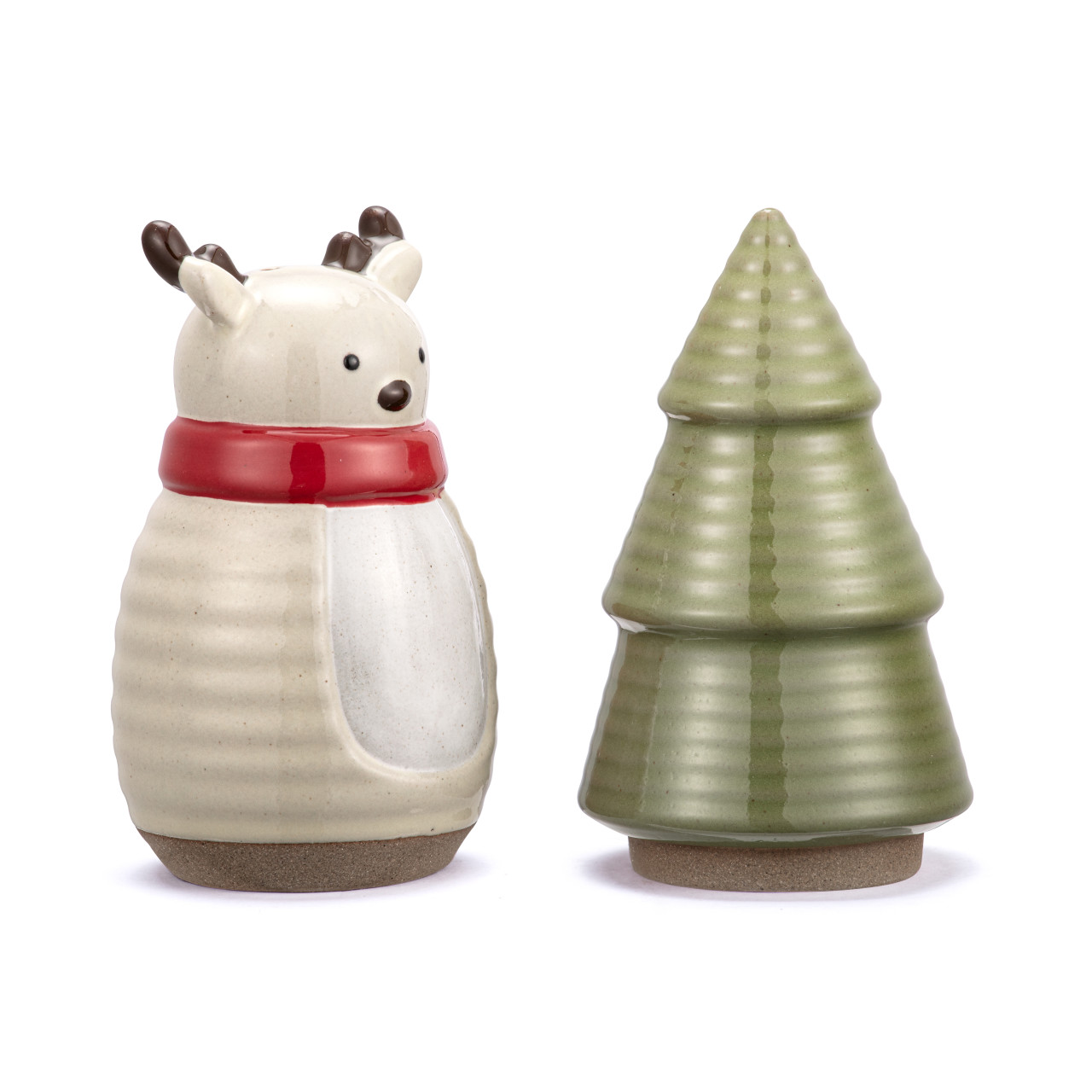Reindeer and Tree Salt & Pepper Shakers - Set of 2 thumbnail