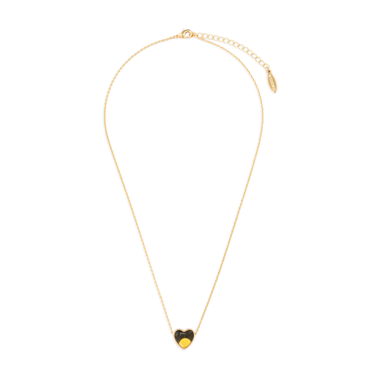 Art Heart Necklace - My Sunshine thumbnail