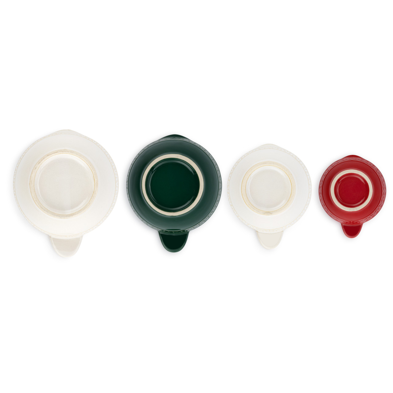 Ceramic Christmas Measuring Cups thumbnail