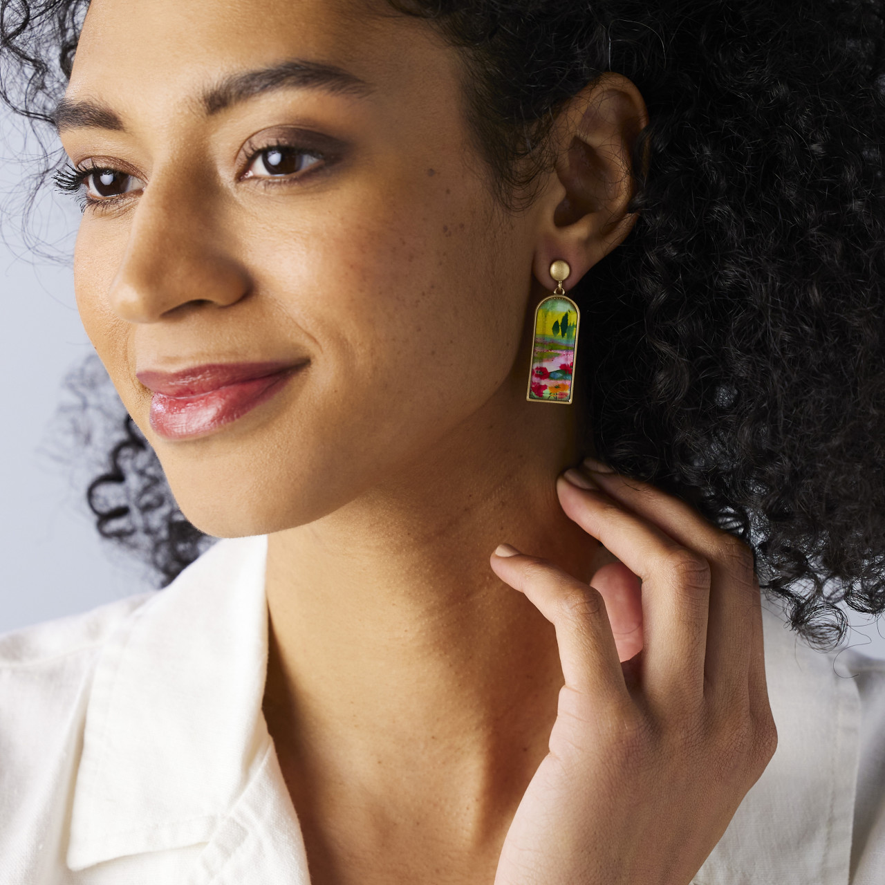 ArtLifting Earrings - Poppy Keshi thumbnail