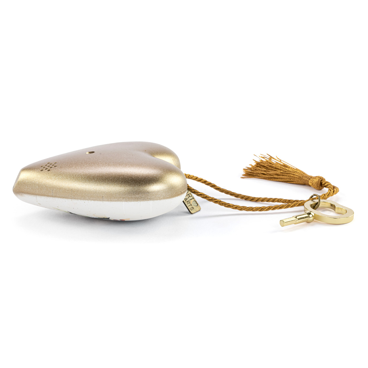 Art Hearts Musical Hark The Herald Angels Sing Cardinal Art Heart 3.5" x 3.5" thumbnail