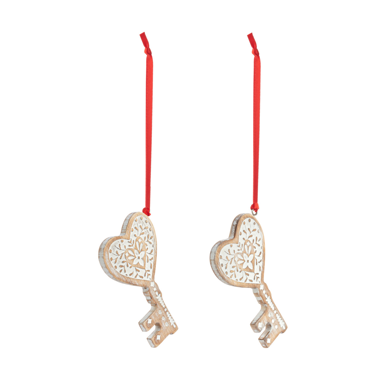 Key One to Keep, One to Share Ornament Set thumbnail