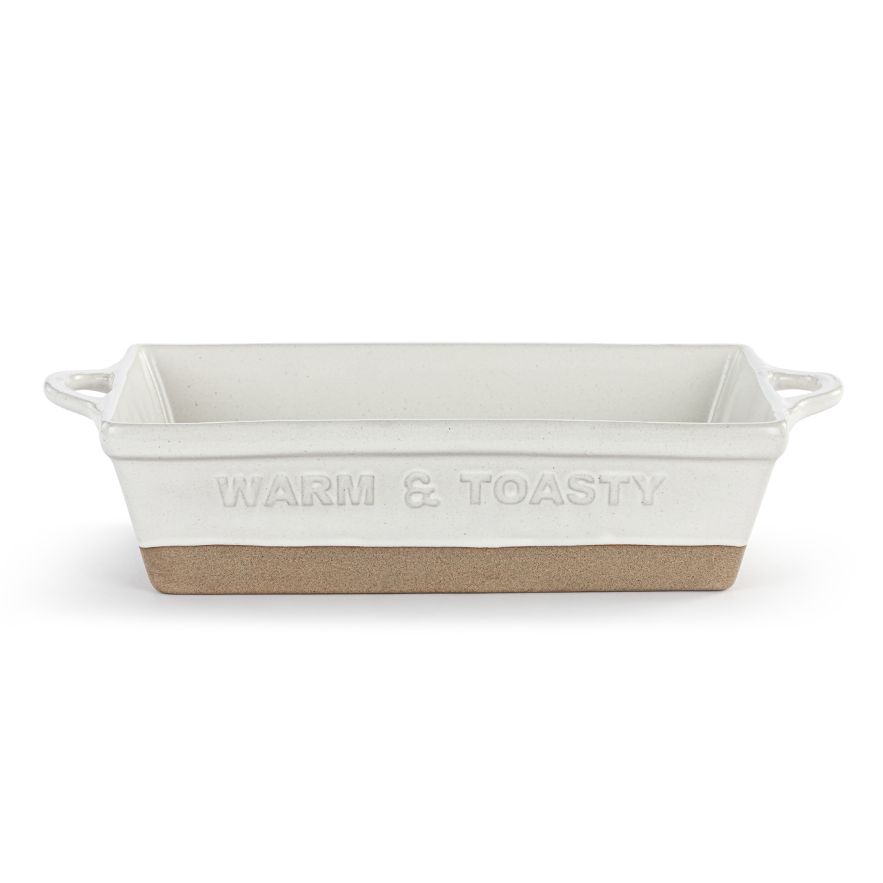 White Gather 'Round Loaf Dish thumbnail