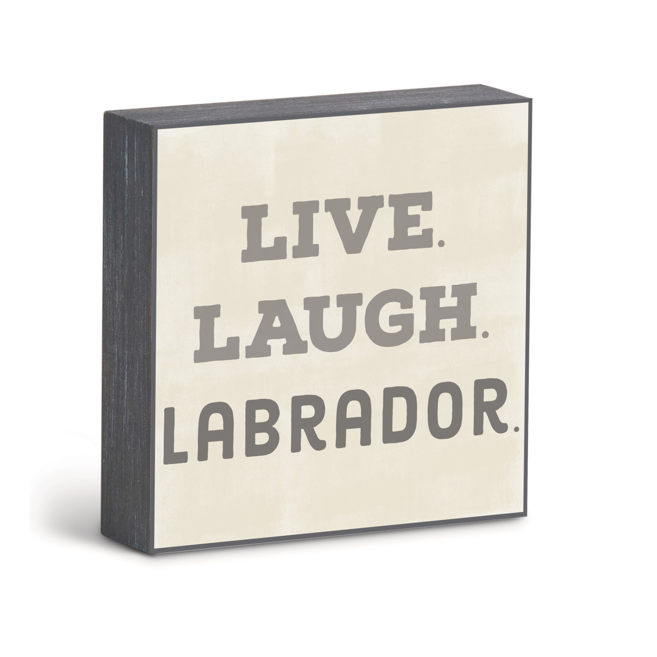 Live Laugh Labrador Wall Art - 6"sq. thumbnail