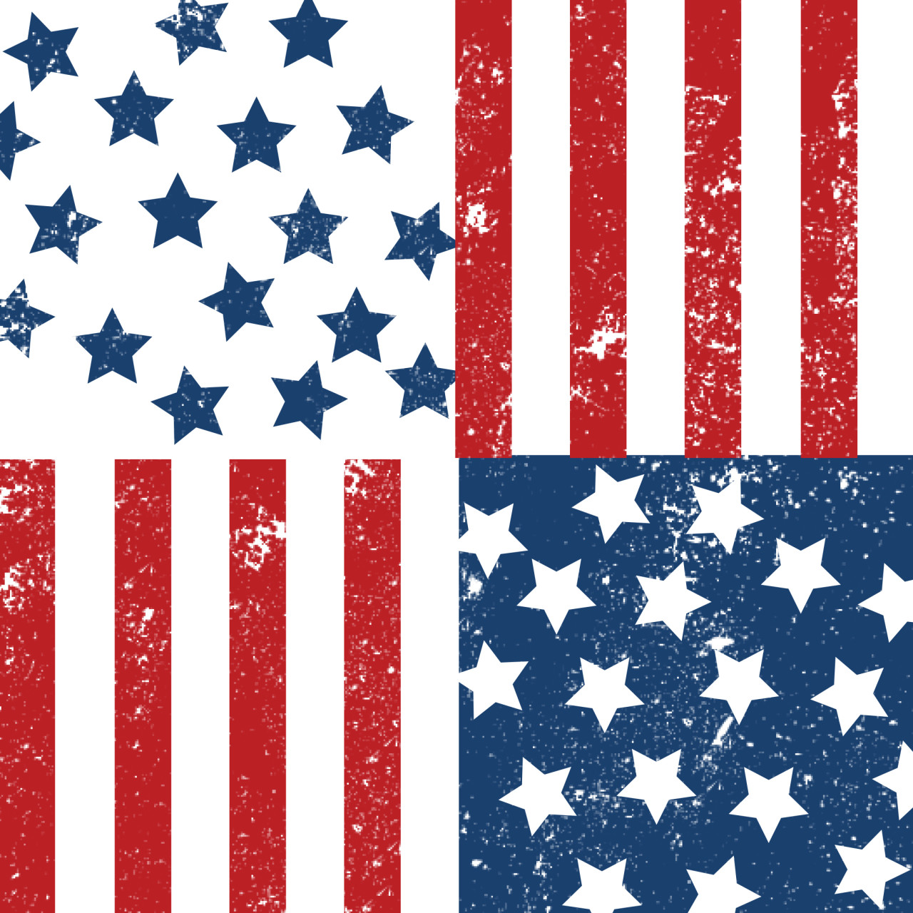 Stars & Stripes Bowl Pot Holder - Set of 2 thumbnail