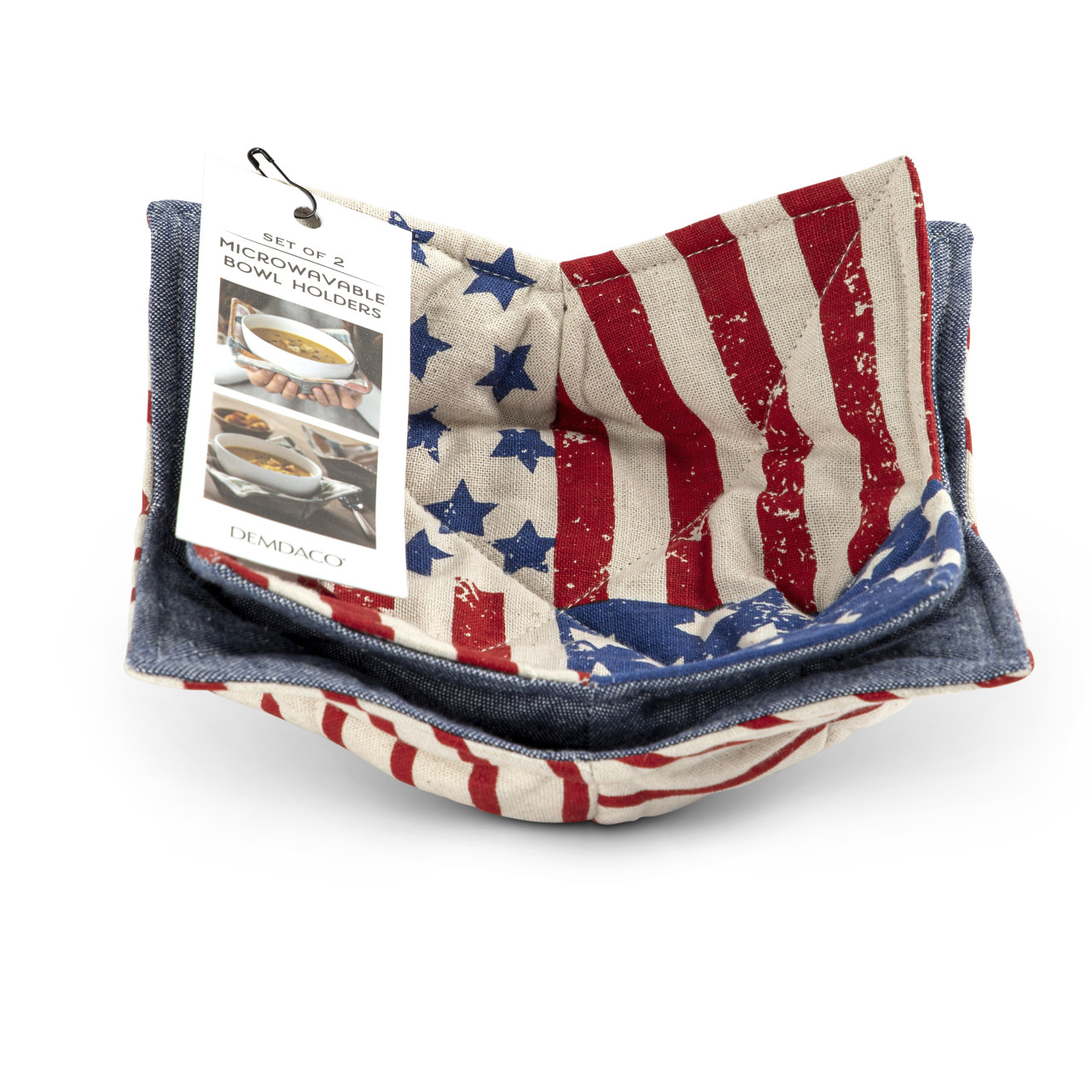 Stars & Stripes Bowl Pot Holder - Set of 2 thumbnail