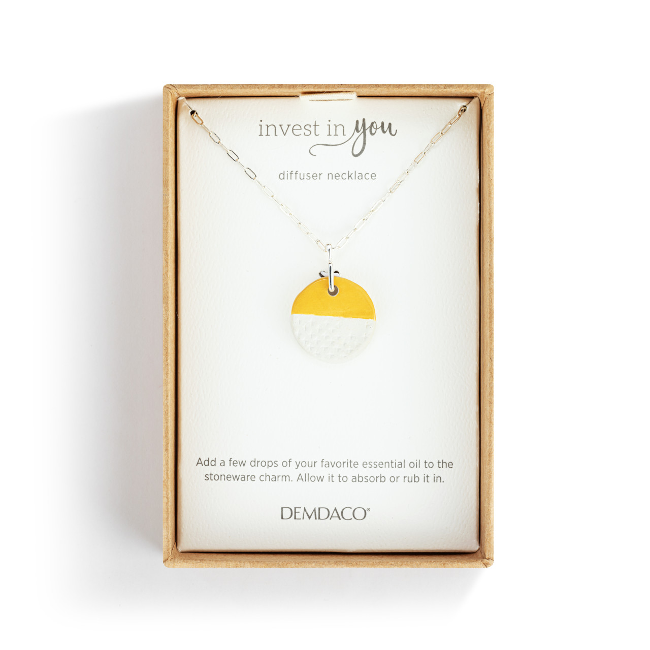 Diffuser Necklace - Gold thumbnail