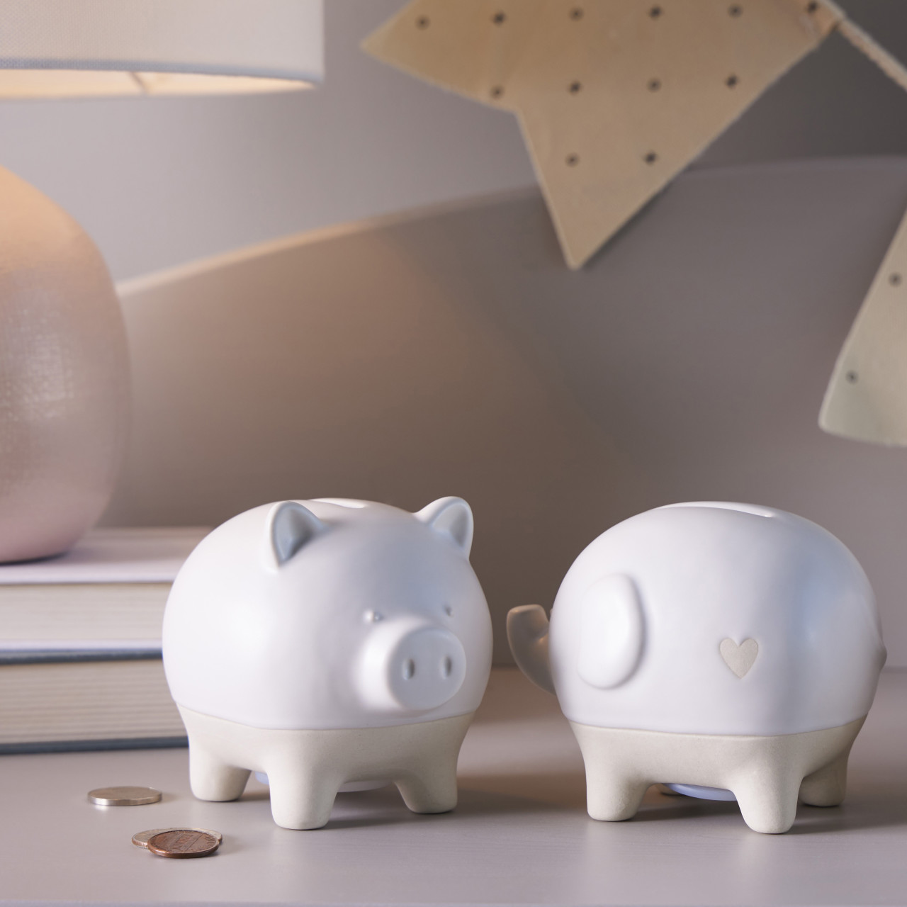 Piggy Bank - White thumbnail