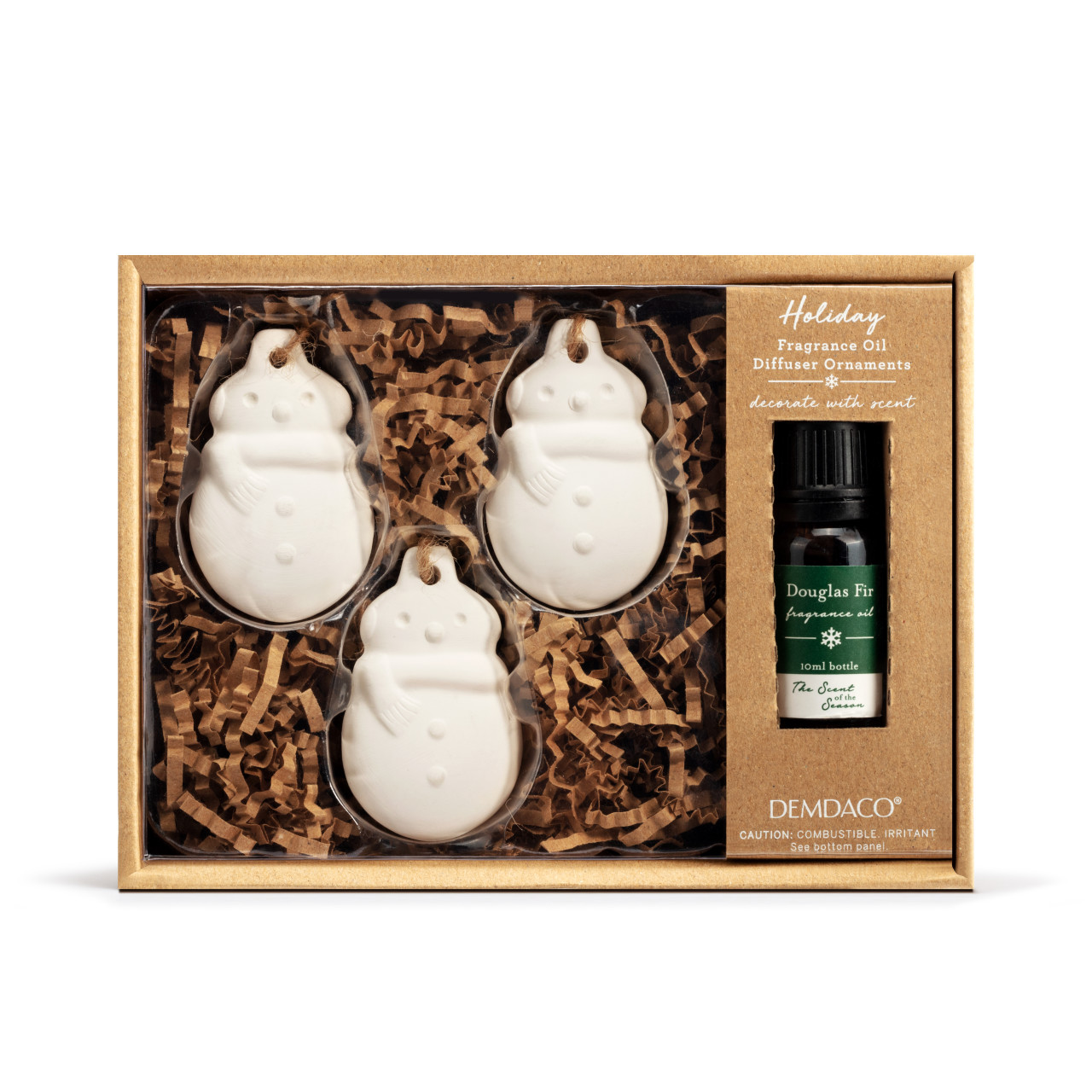 Snowman Mini Diffusers with Fragrance Oil thumbnail