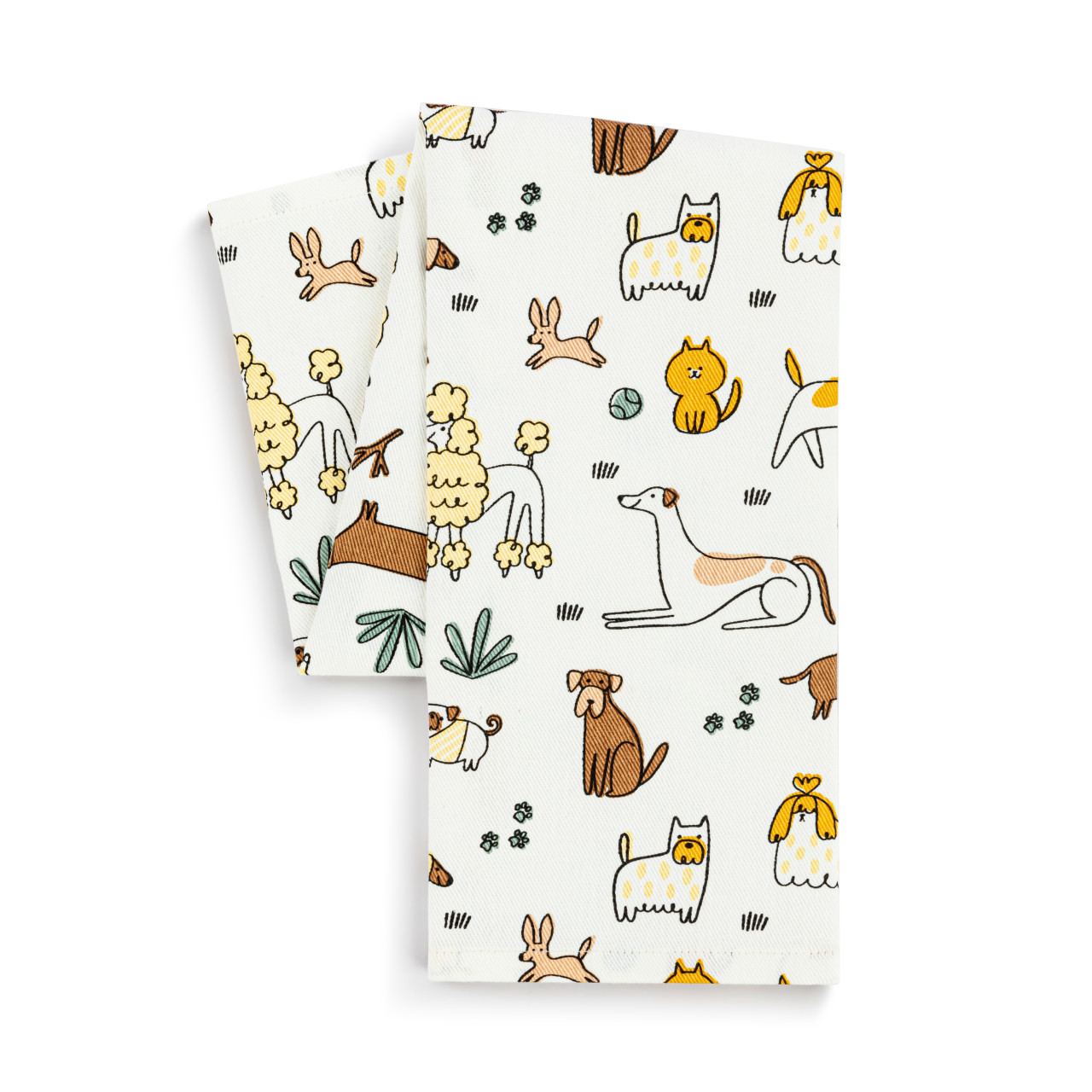 Dog Breeds Kitchen Towel thumbnail