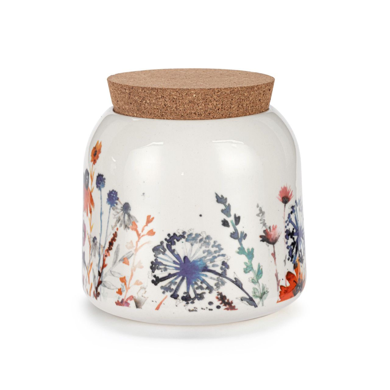 Meadow Flowers Small Cork Lid Canister thumbnail