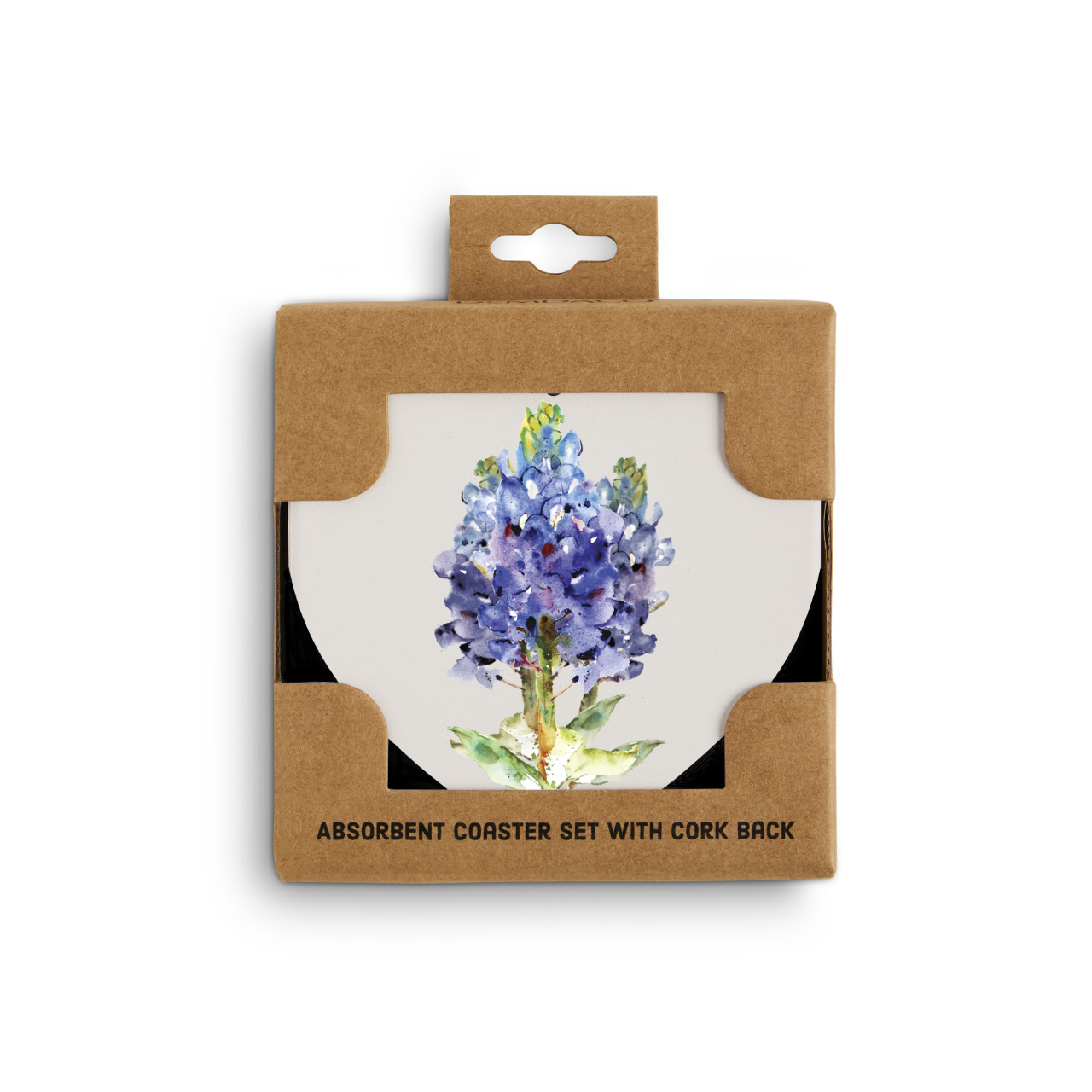 Bluebonnet Heart Coaster thumbnail