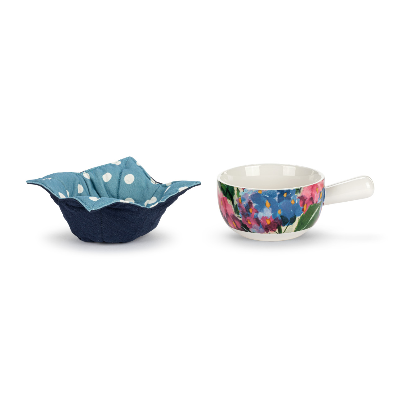 byDesign Serving Hydrangea Ajisai Soup Crock and Bowl Cozy Set thumbnail