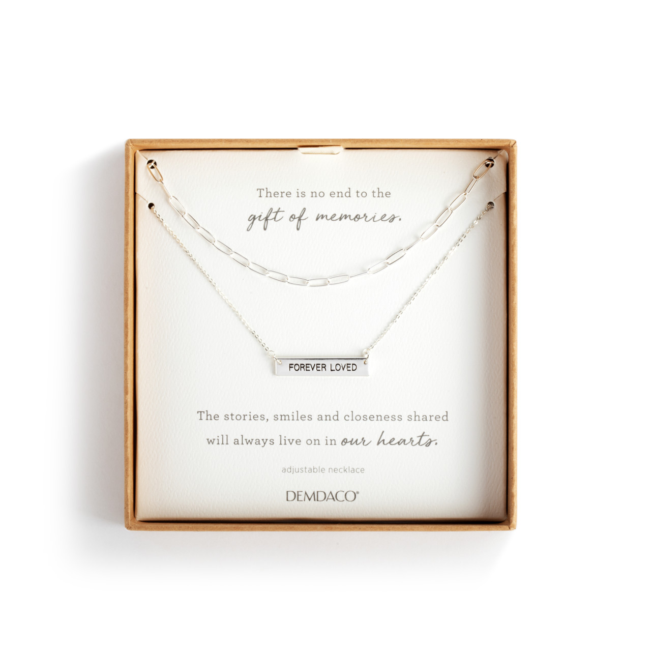 Loving Memories Necklace - Silver thumbnail