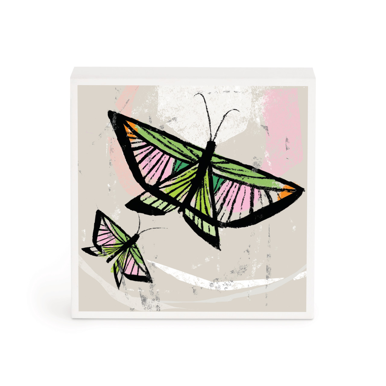Butterfly Pair Wall Art - 4"sq thumbnail
