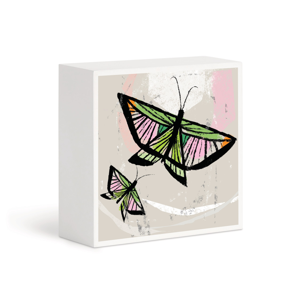 Butterfly Pair Wall Art - 4"sq thumbnail