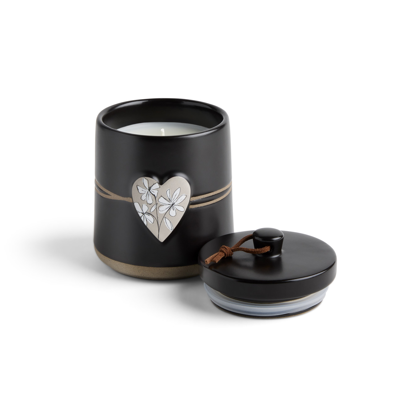 Sisters By Heart Art Heart Candle w/ Lid thumbnail
