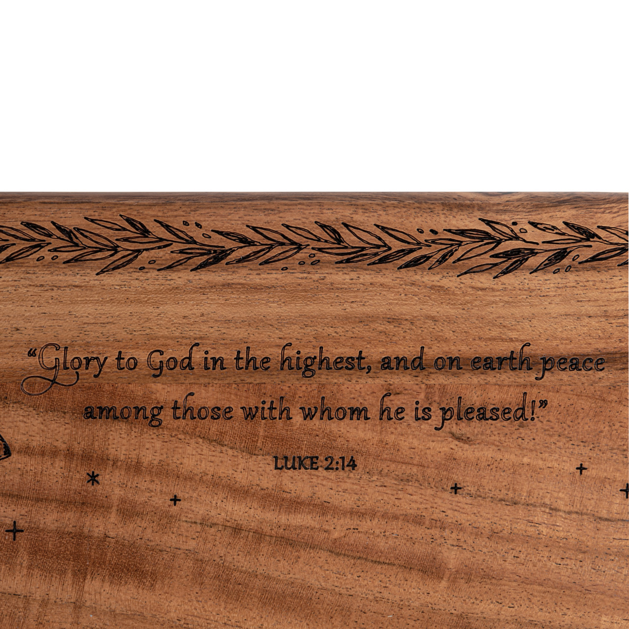 Glory to God Engraved Serving Board thumbnail