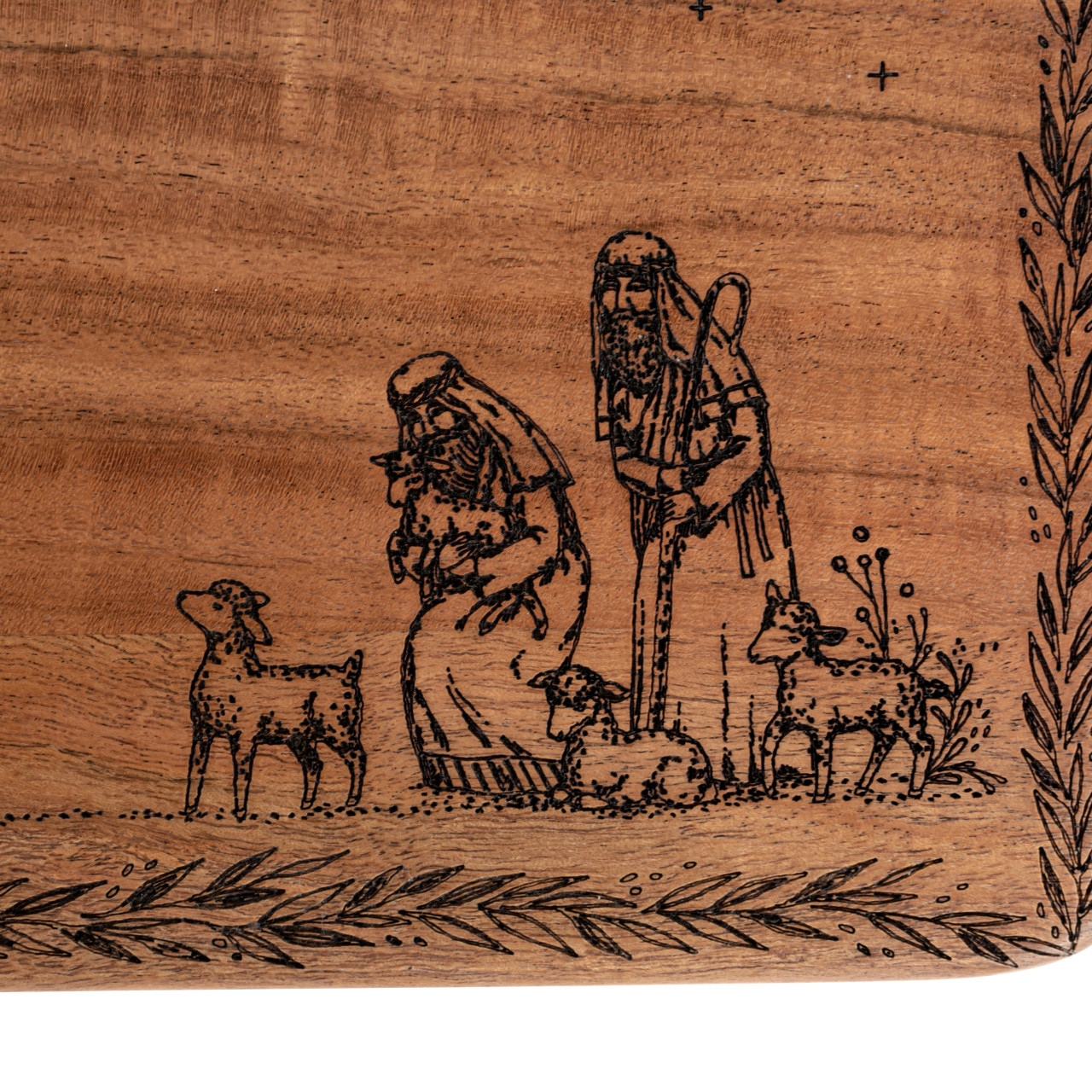 Glory to God Engraved Serving Board thumbnail