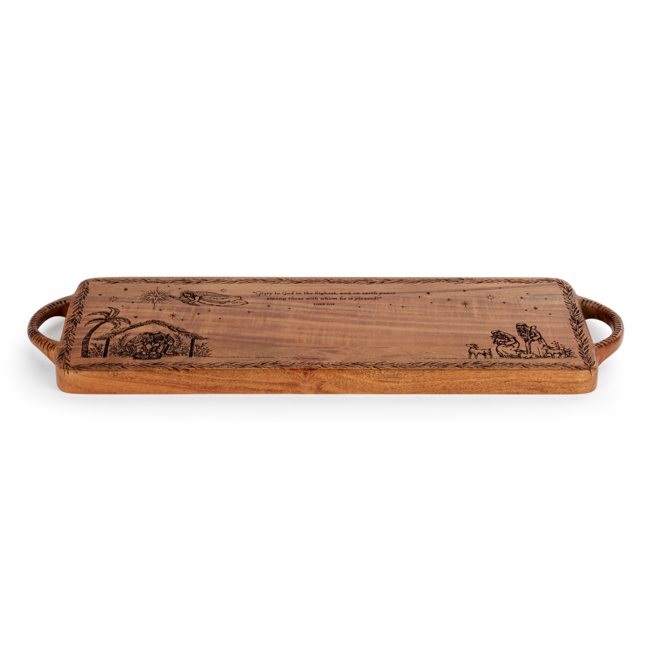 Glory to God Engraved Serving Board thumbnail