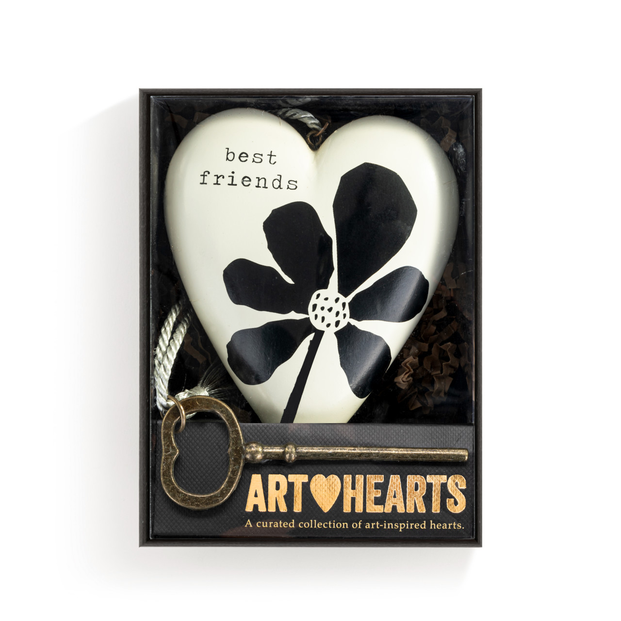 Best Friends Bold Floral Art Heart thumbnail
