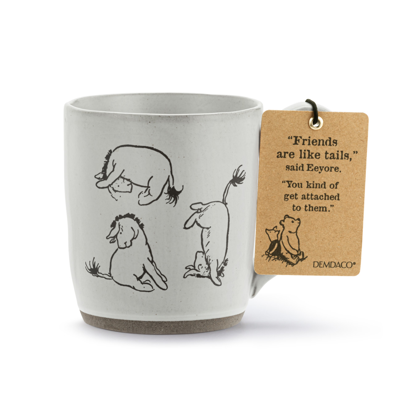 Winnie-the-Pooh White Stoneware Eeyore Mug 14oz thumbnail