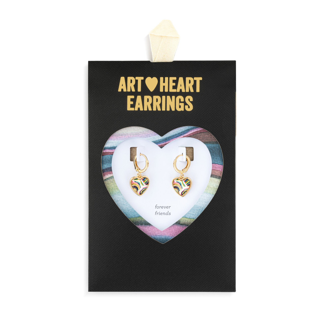 Art Heart Earrings- Forever Friends thumbnail