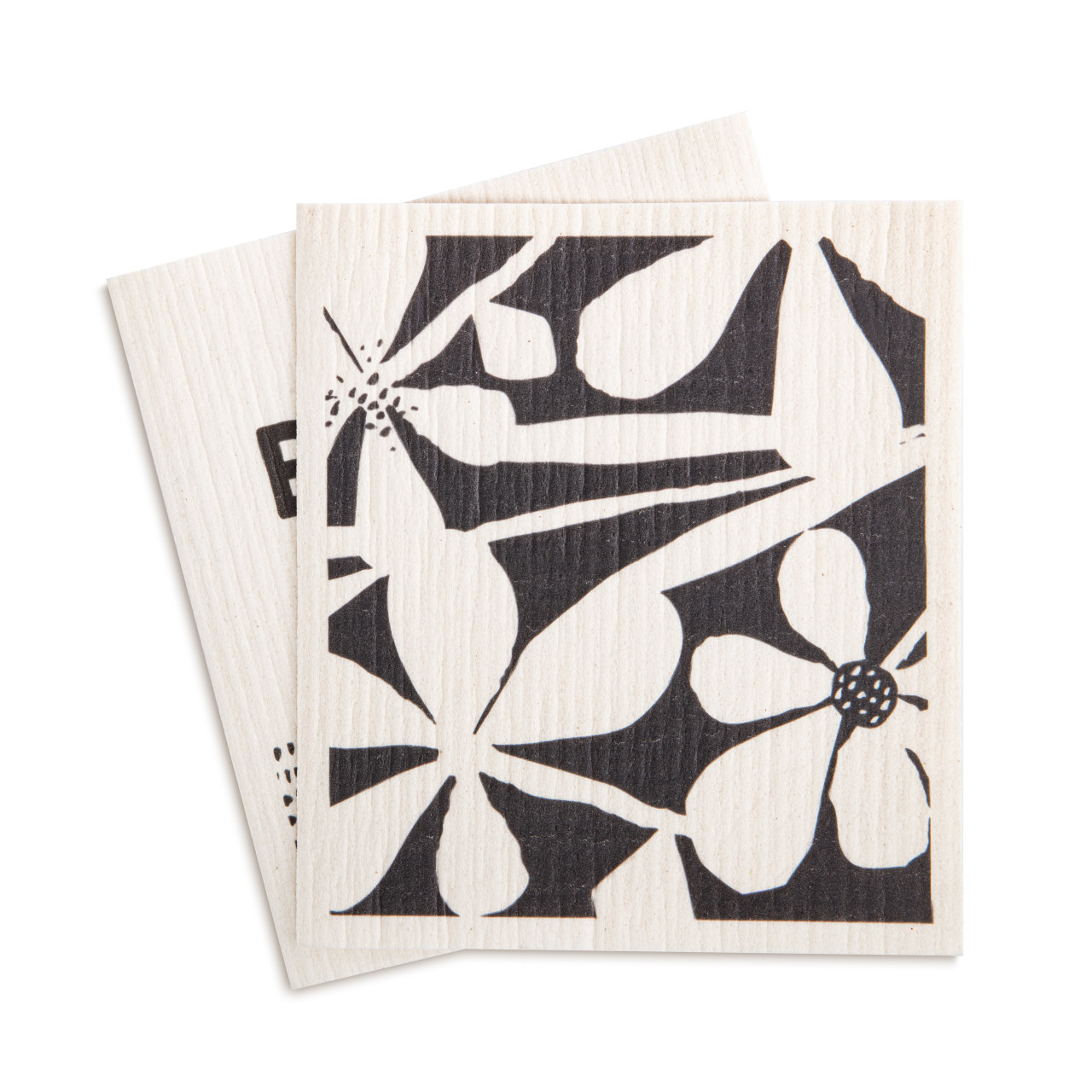 Biodegradable Dish Cloths Set of 2 - Bold Floral thumbnail
